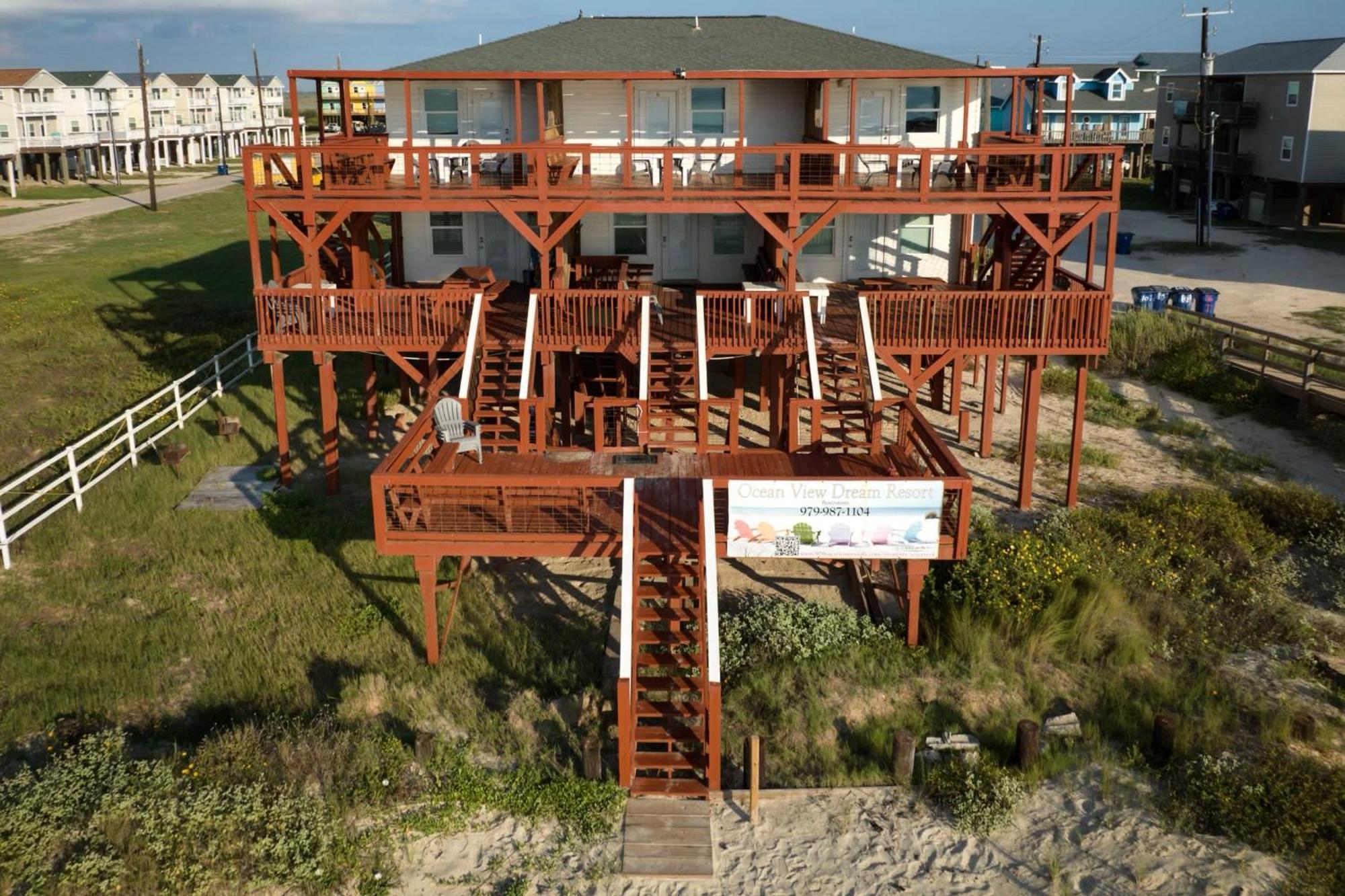 Unobstructed Oceanfront Sea Turtle Unit 2 Beach Pad! Surfside Beach Bagian luar foto