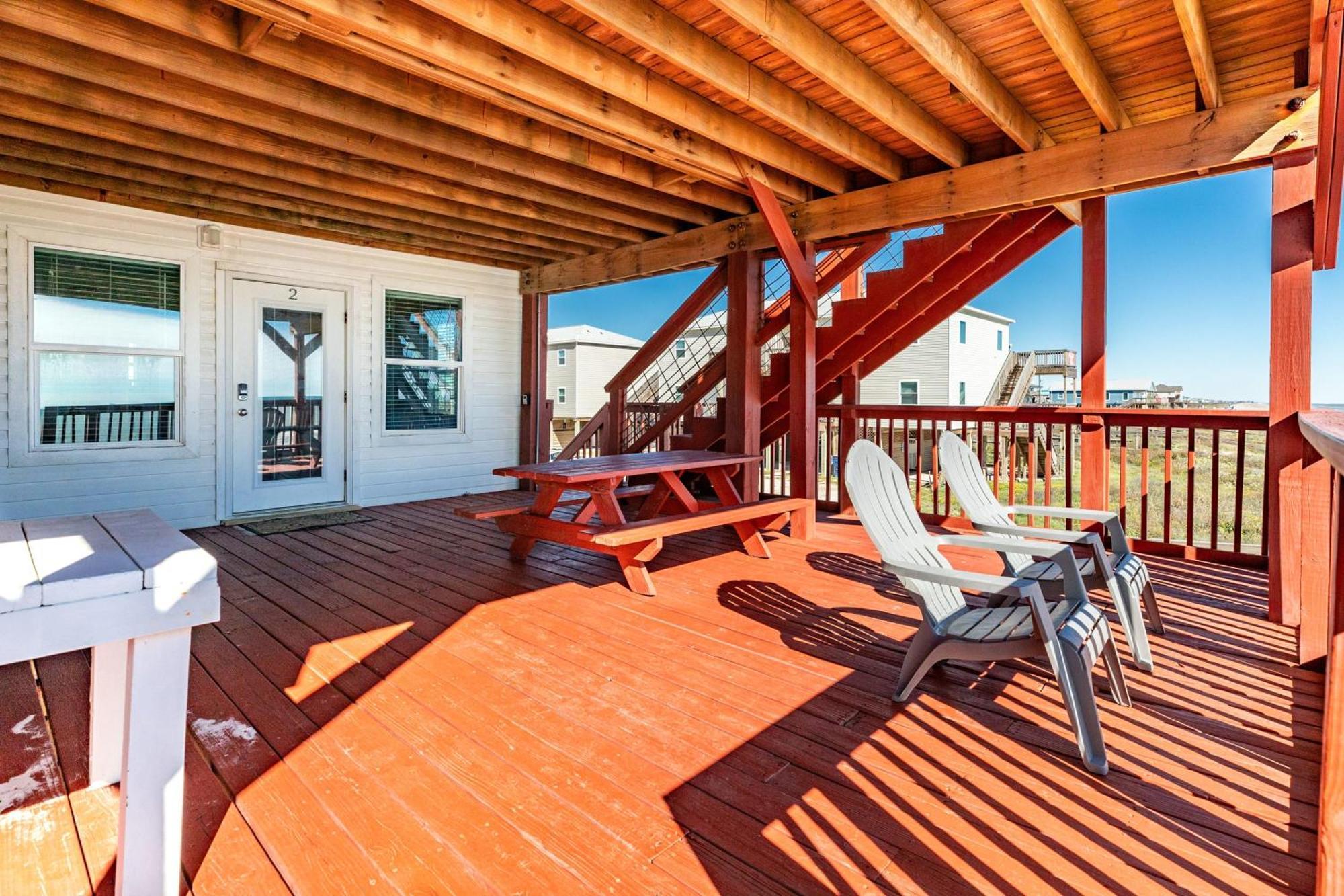 Unobstructed Oceanfront Sea Turtle Unit 2 Beach Pad! Surfside Beach Bagian luar foto
